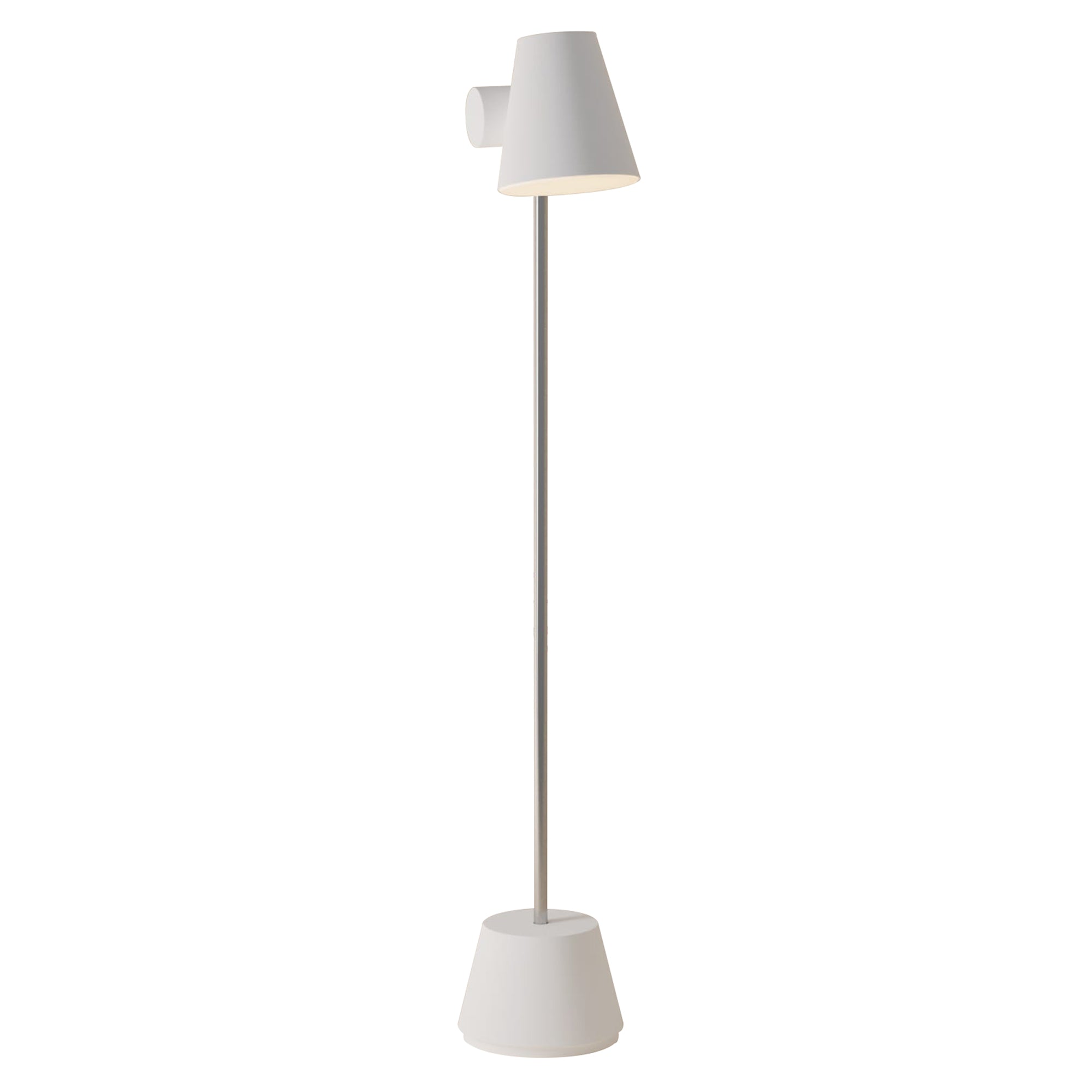 Aim Floor Light: Snow + Chrome