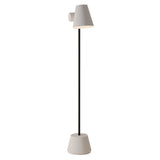 Aim Floor Light: Stone + Black