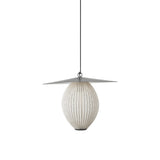 Satellite Outdoor Pendant: Cream White Semi Matt