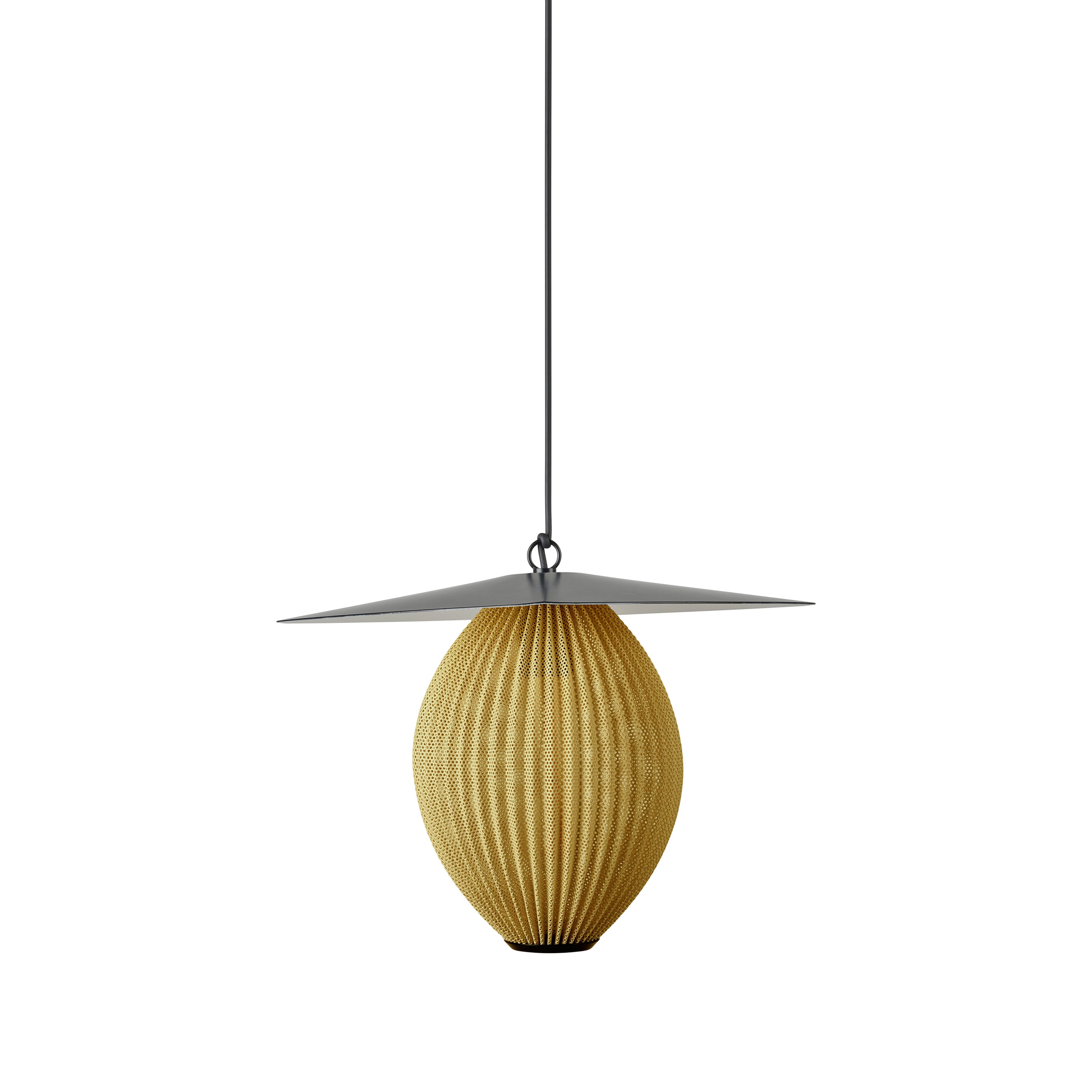 Satellite Outdoor Pendant: Mustard Gold