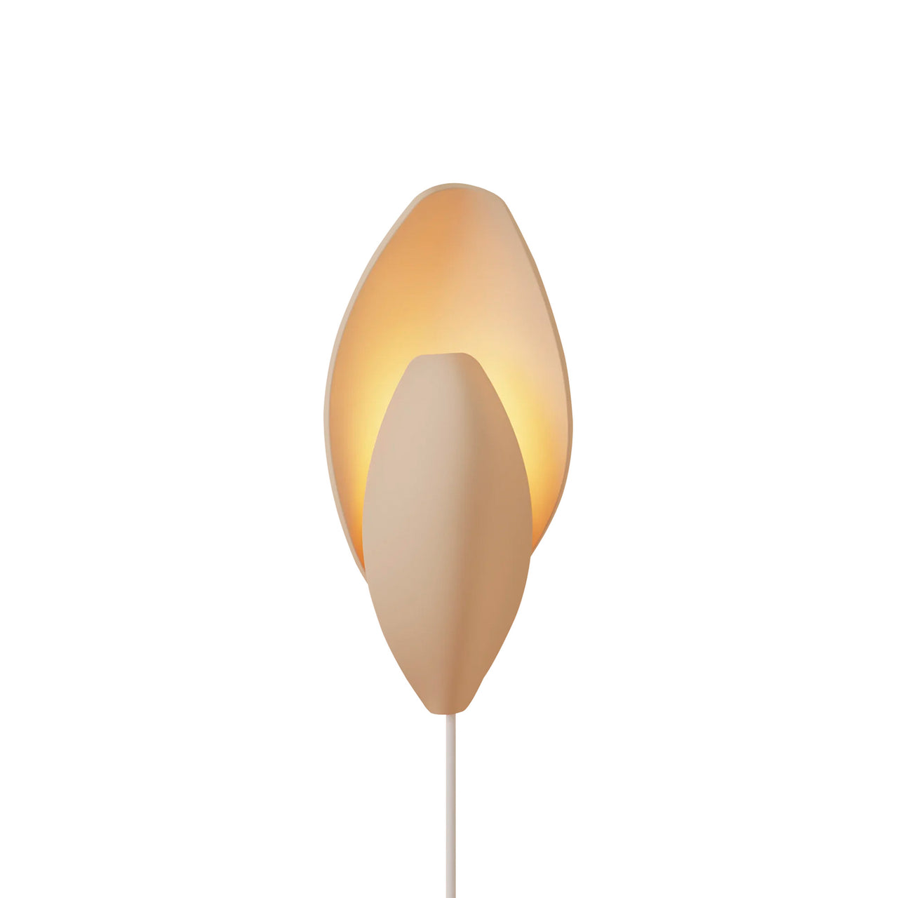 Cerra Wall Light: Peach