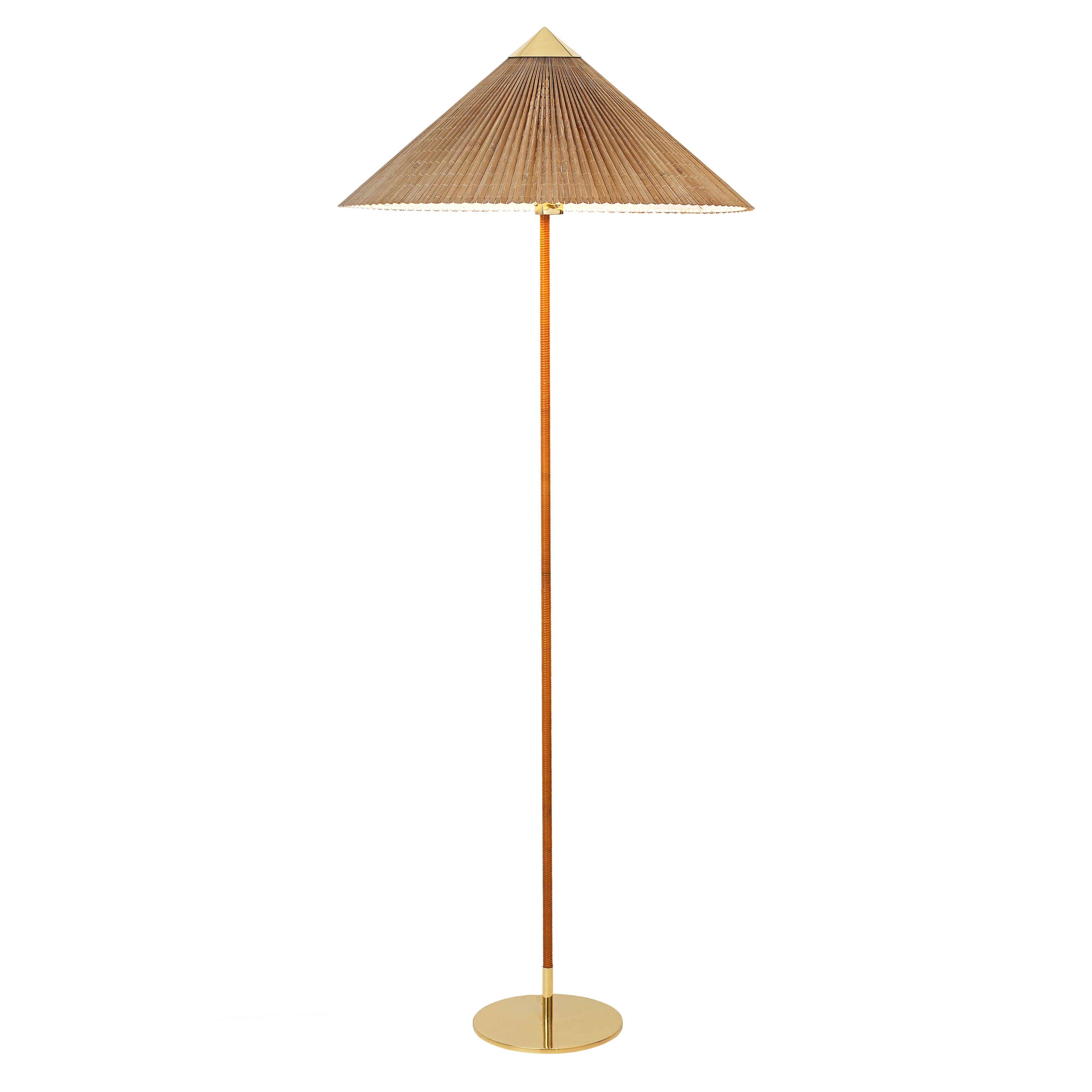 9602 Floor Lamp: Bamboo