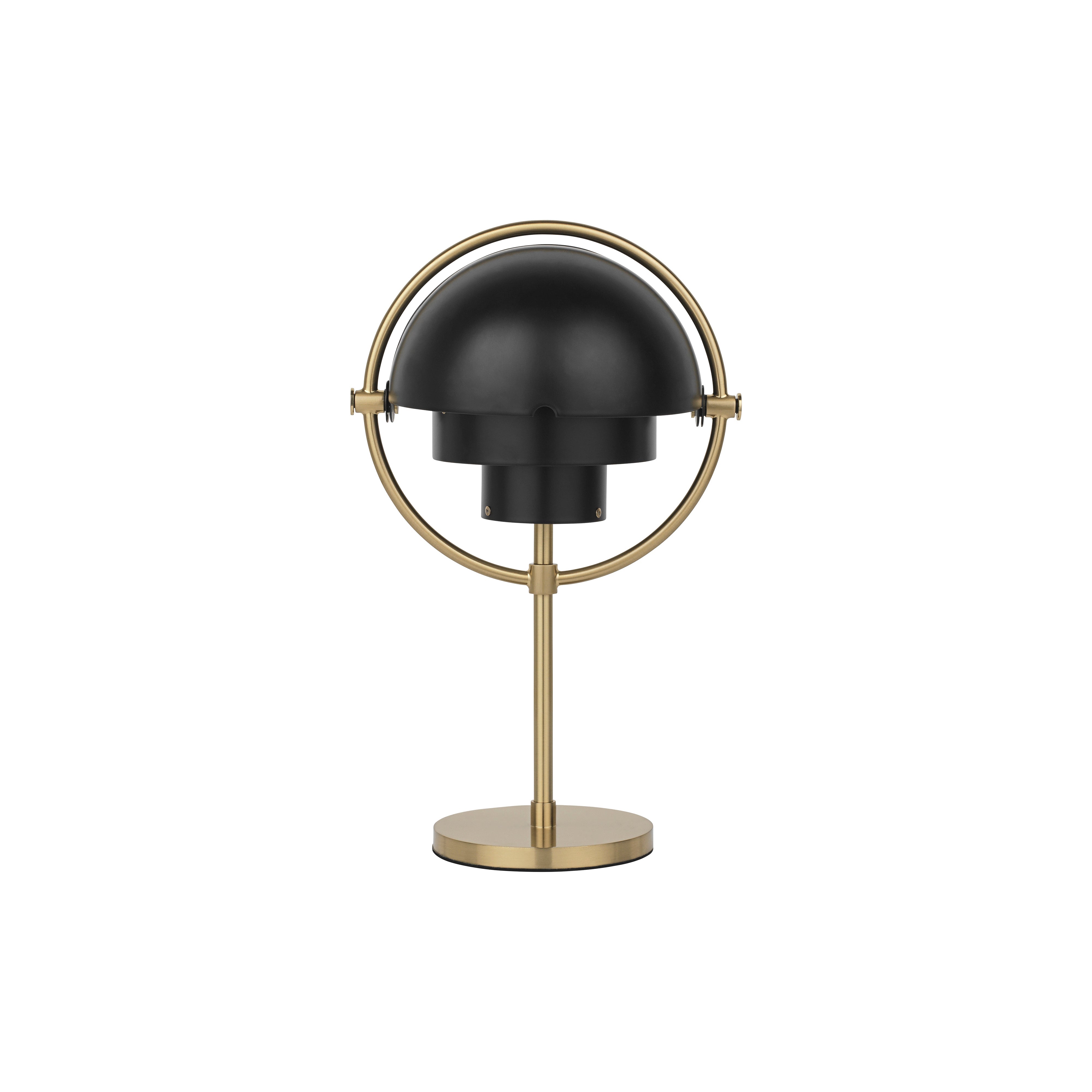Multi-Lite Portable Lamp: Brass + Black Semi Matt