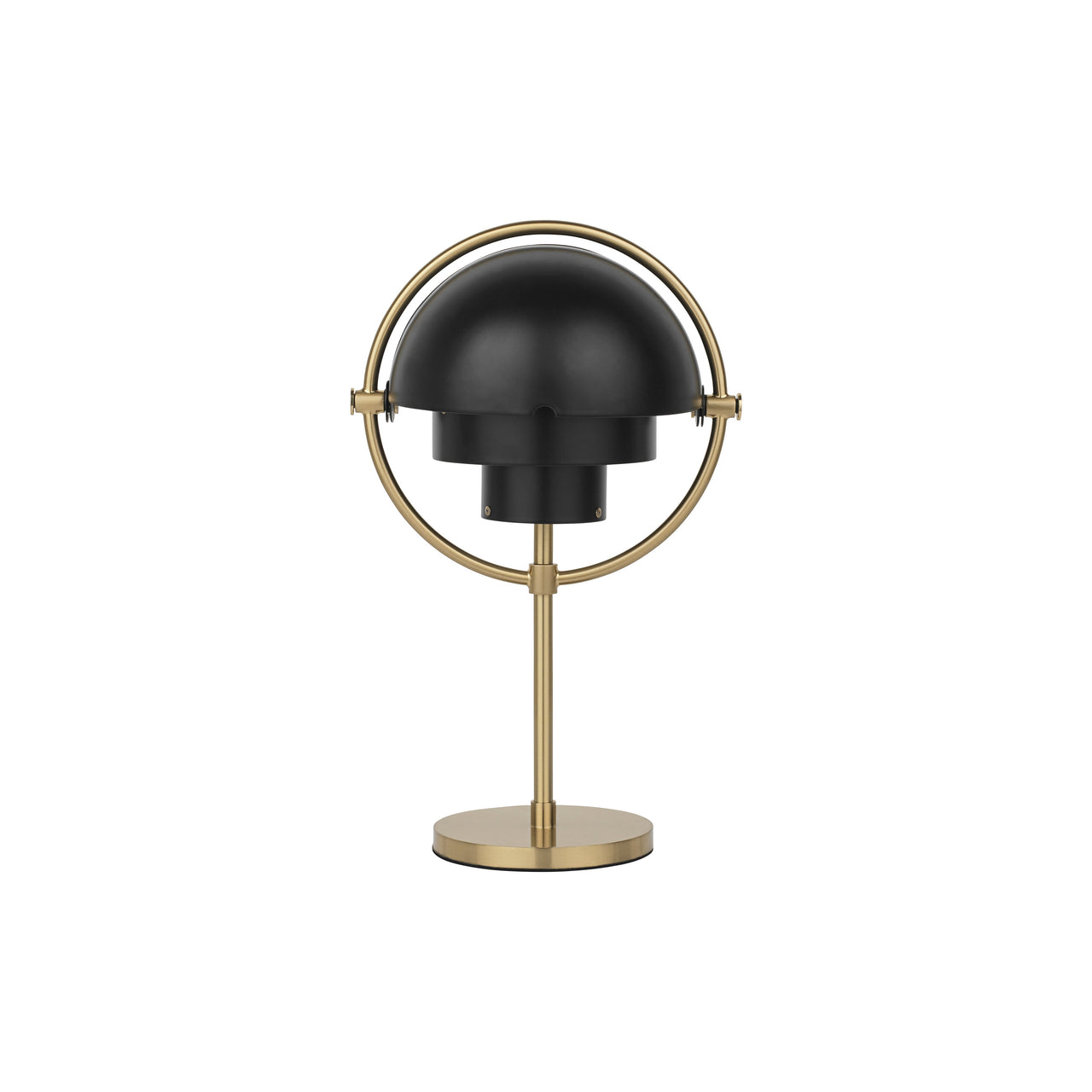 Multi-Lite Portable Lamp: Brass + Black Semi Matt
