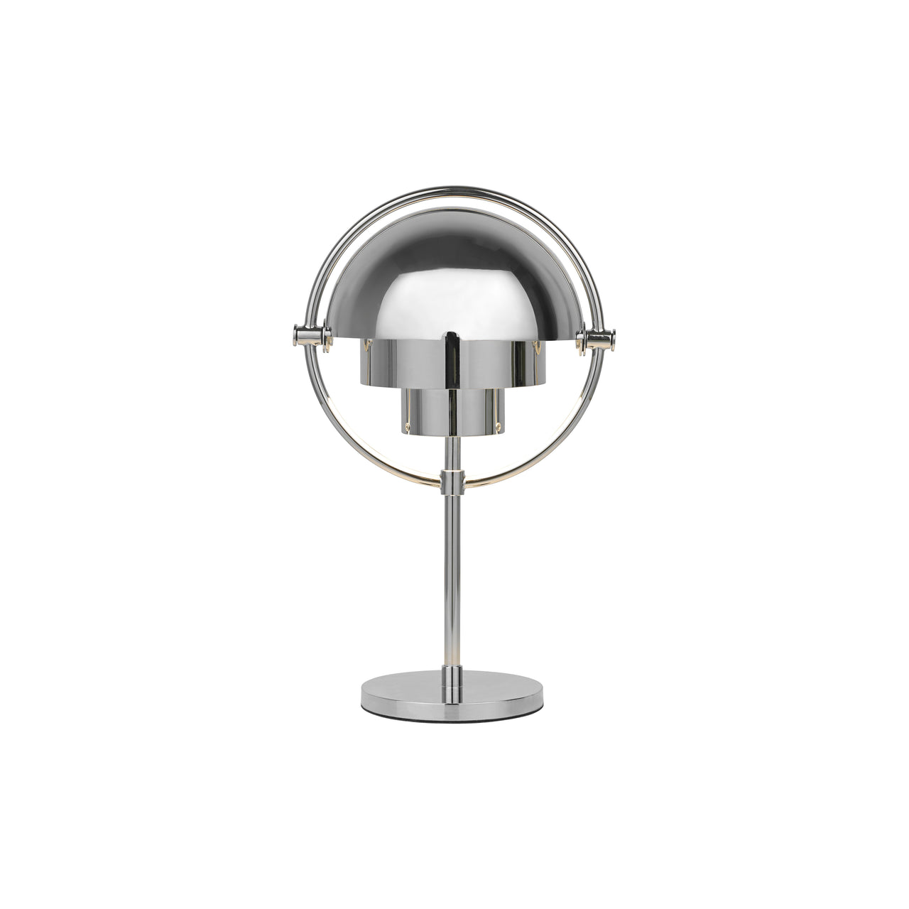 Multi-Lite Portable Lamp: Chrome + Chrome