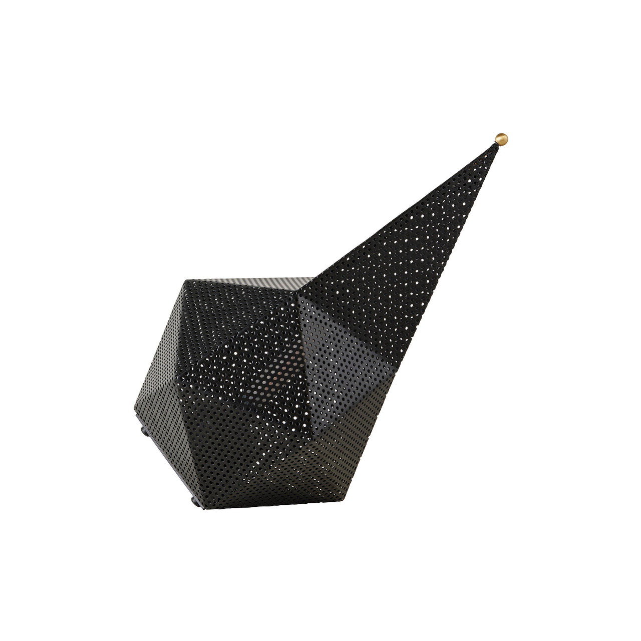 Bagdad Portable Lamp: Soft Black Semi Matt