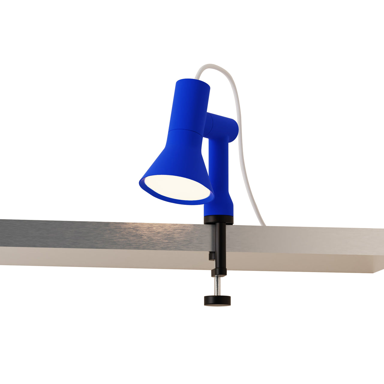 Gallery Clamp Light: Cobalt + Black