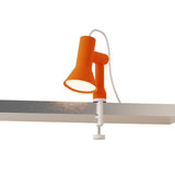 Gallery Clamp Light: Persimmon + White