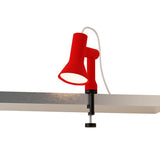 Gallery Clamp Light: Poppy + Black