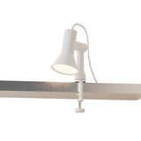Gallery Clamp Light: Snow + White