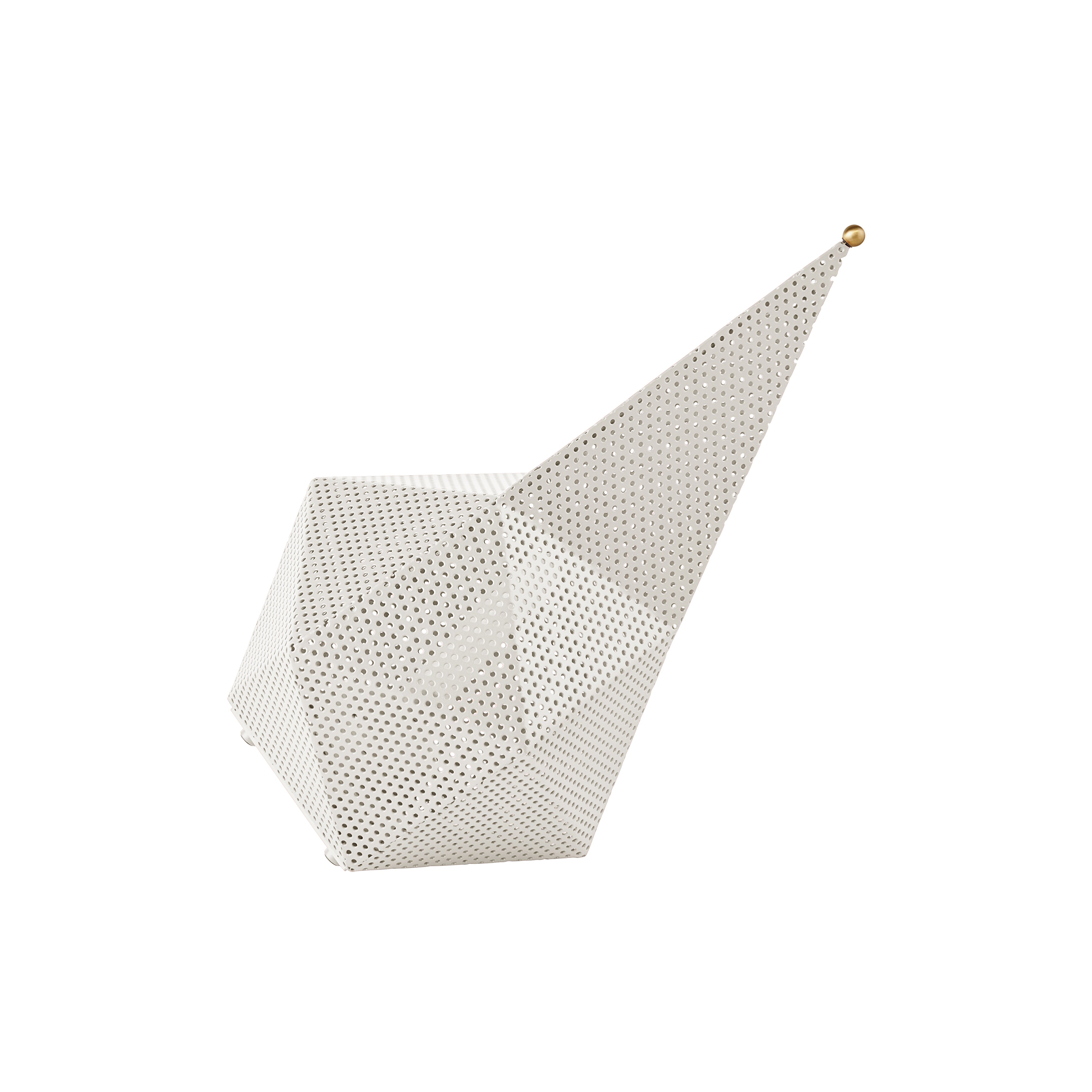Bagdad Portable Lamp: Cream White Semi Matt