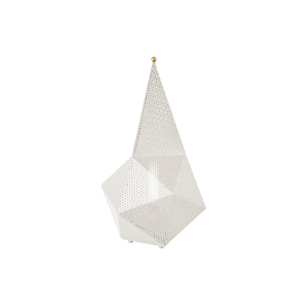 Bagdad Portable Lamp: Cream White Semi Matt