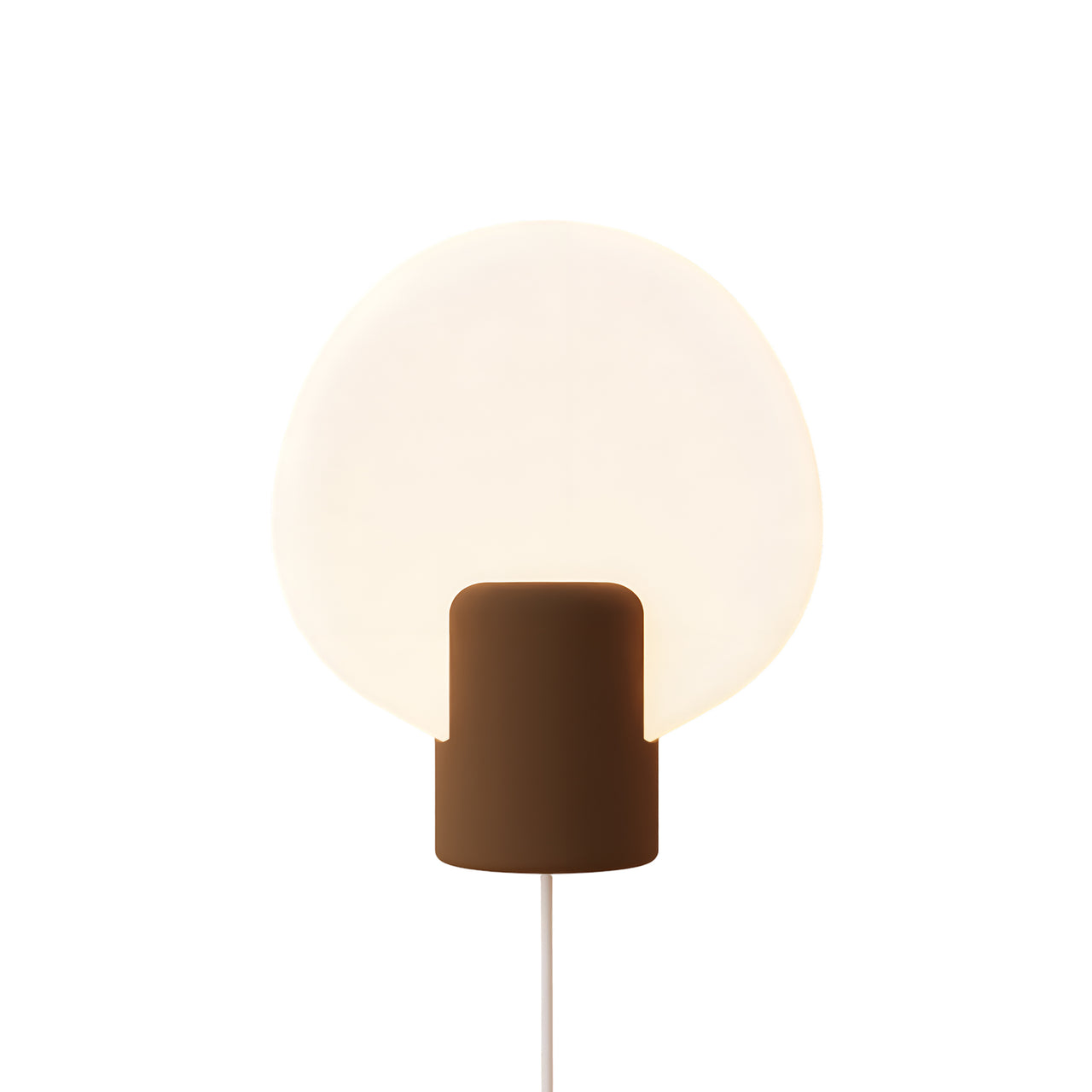 Pavone Wall Light: Walnut