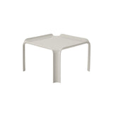 T877 Side Table: Alabaster White