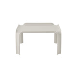 T877 Side Table: Alabaster White