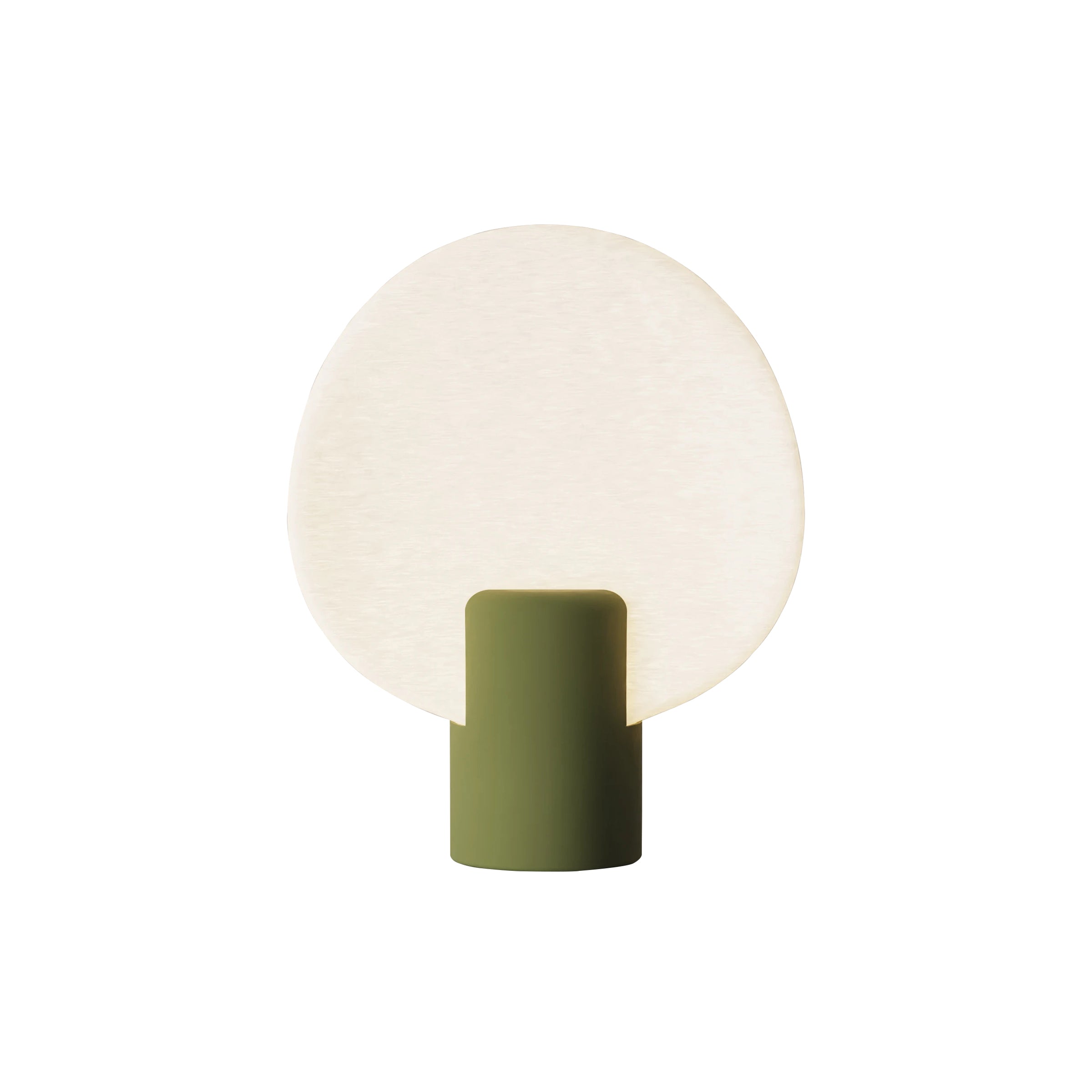 Pavone Table Light: Olive