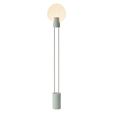 Pavone Floor Light: Meadow + White