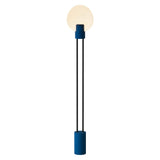 Pavone Floor Light: Midnight + Black