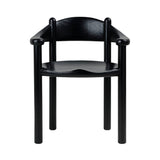 Daumiller Dining Armchair: Black Pine