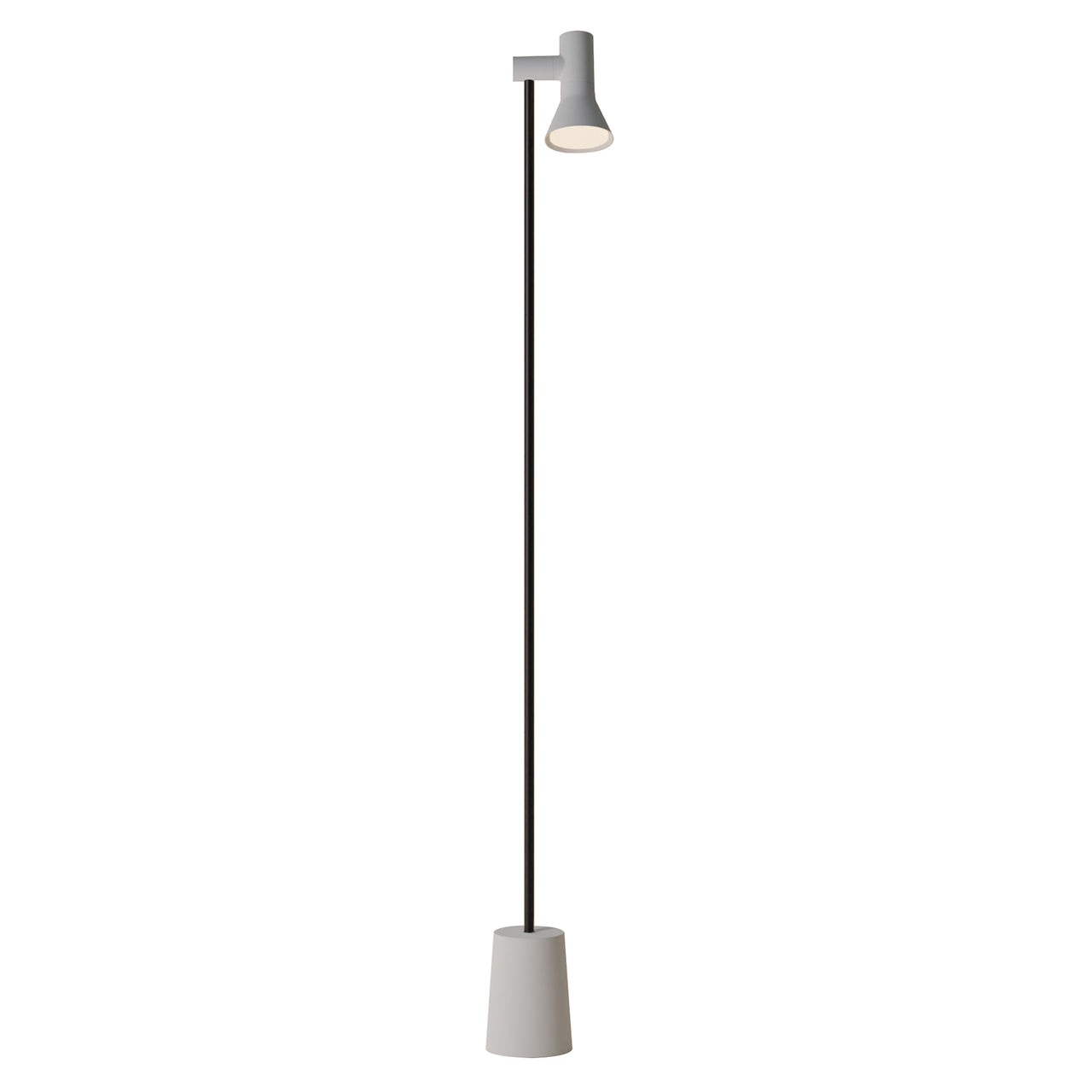 Gallery Floor Light: Mist + Black