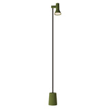 Gallery Floor Light: Olive + Black