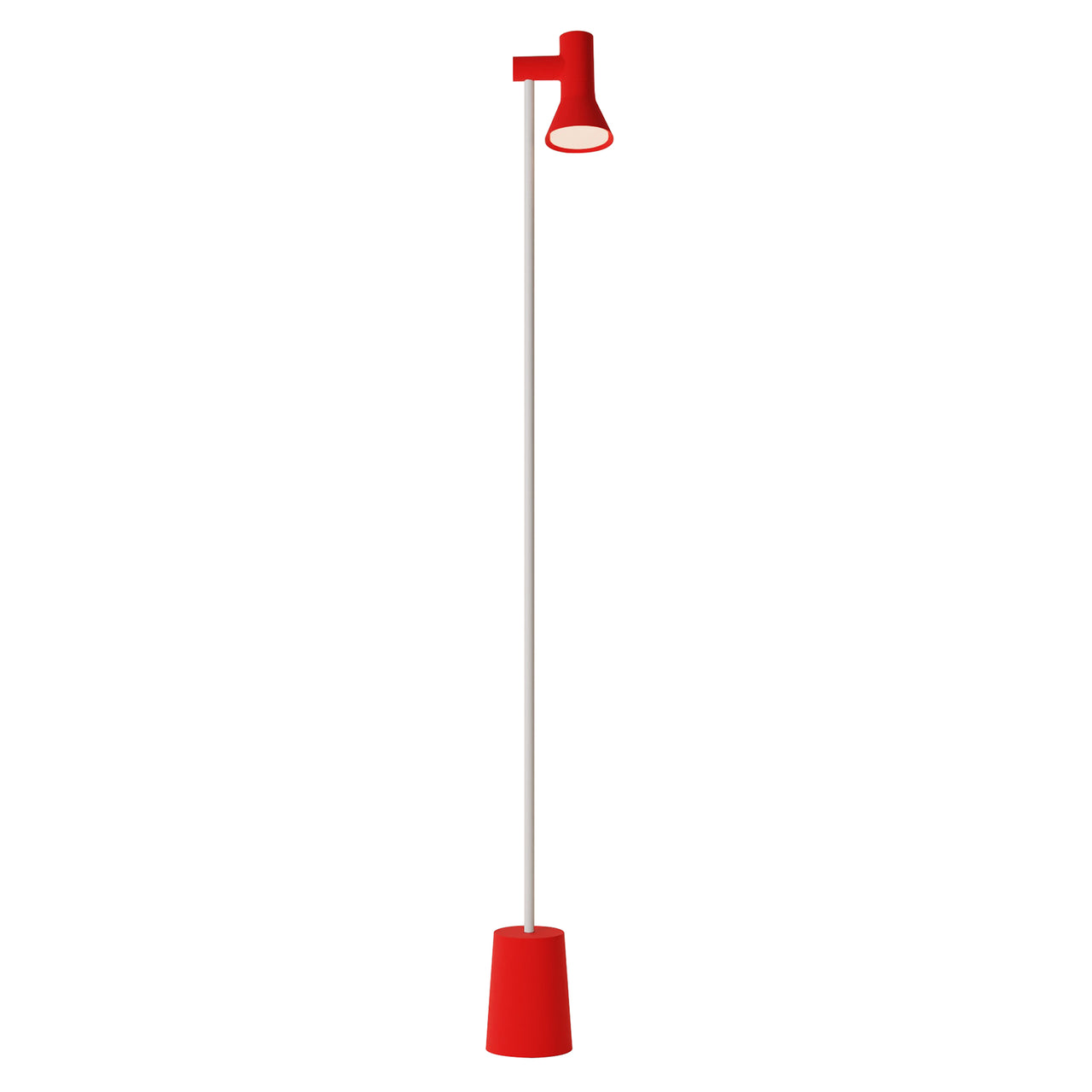 Gallery Floor Light: Poppy + White