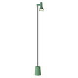 Gallery Floor Light: Sage + Black