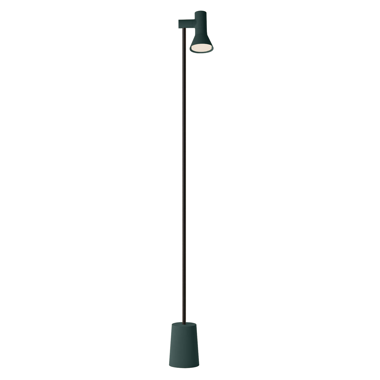 Gallery Floor Light: Spruce +  Black