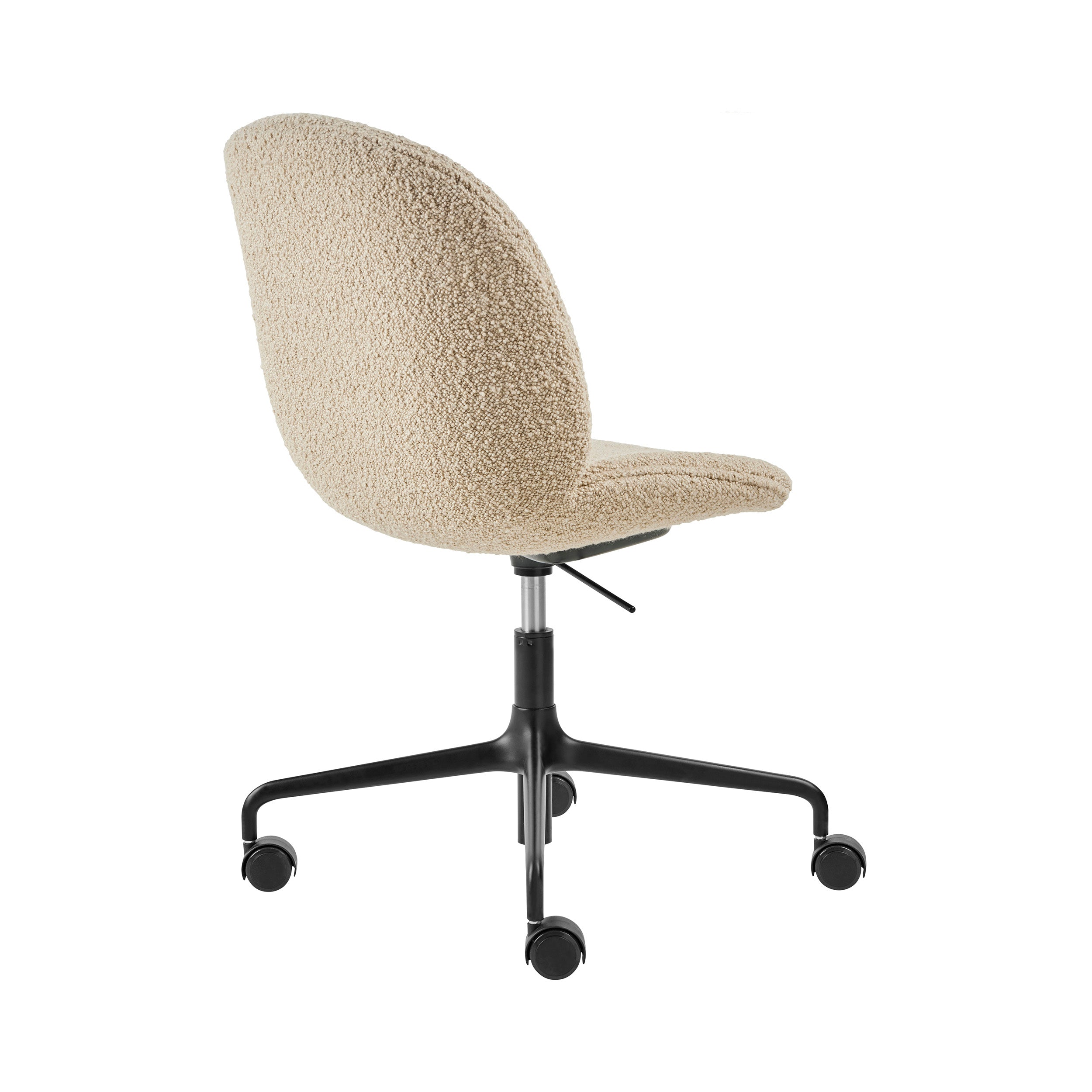 Beetle Adjustable Meeting Chair: 4-Star Base + Full Upholstered + With Castors