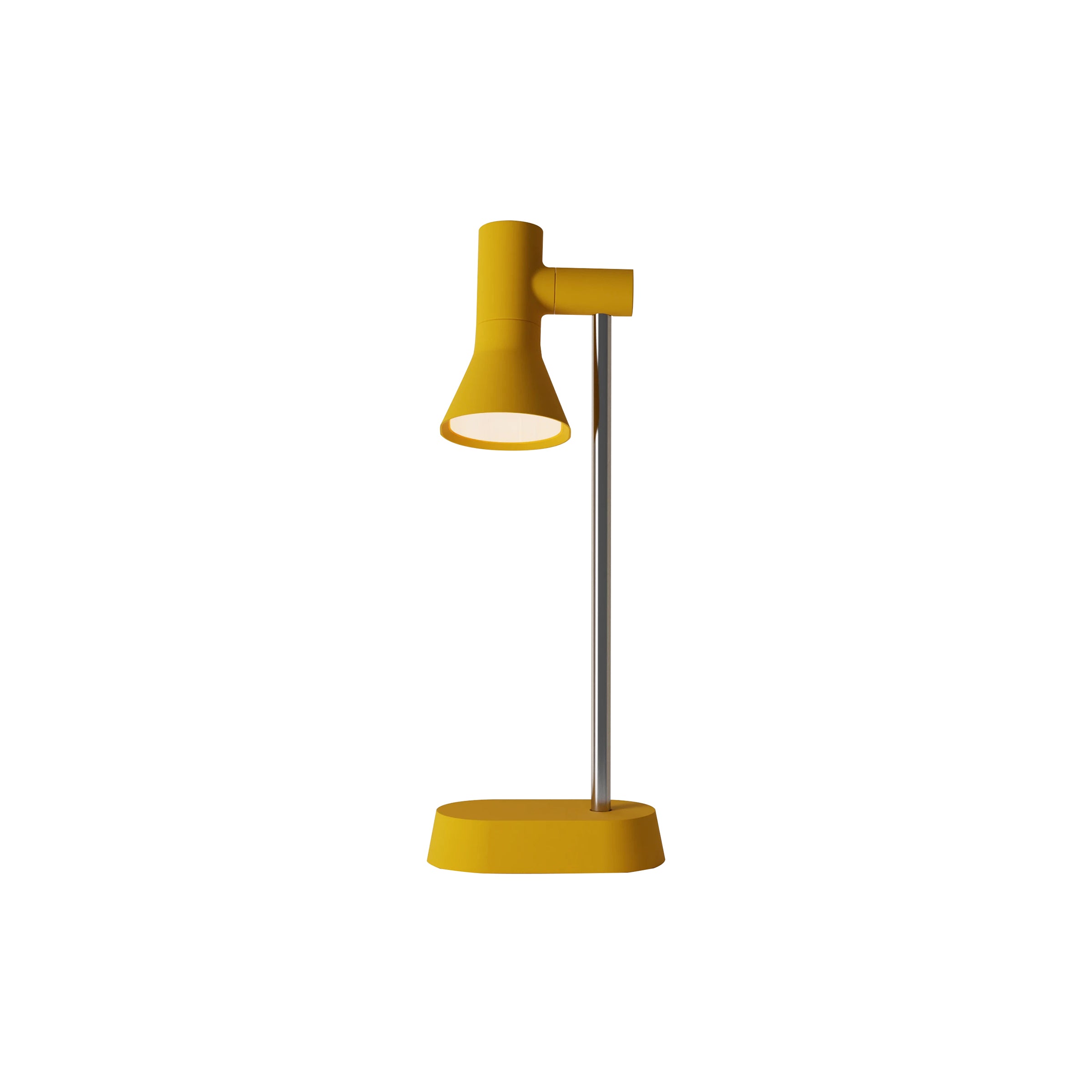 Gallery Task Light: Mustard + Chrome