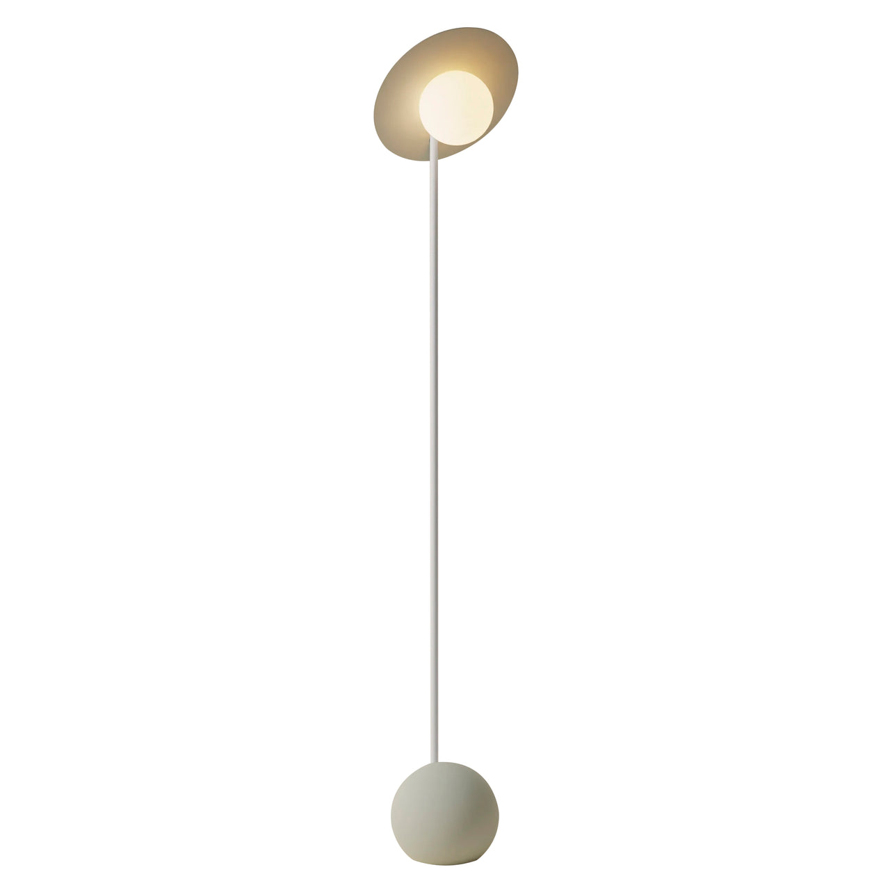 Noah Floor Light: Meadow + White