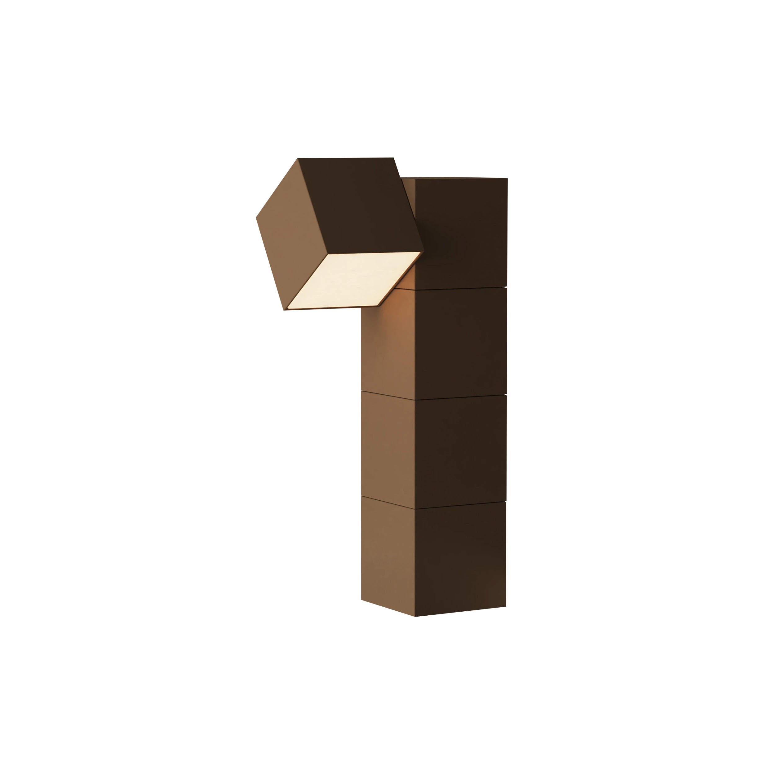 Analog Task Light: Walnut