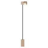 Analog Floor Light: Peach + Black