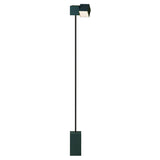 Analog Floor Light: Spruce + Black