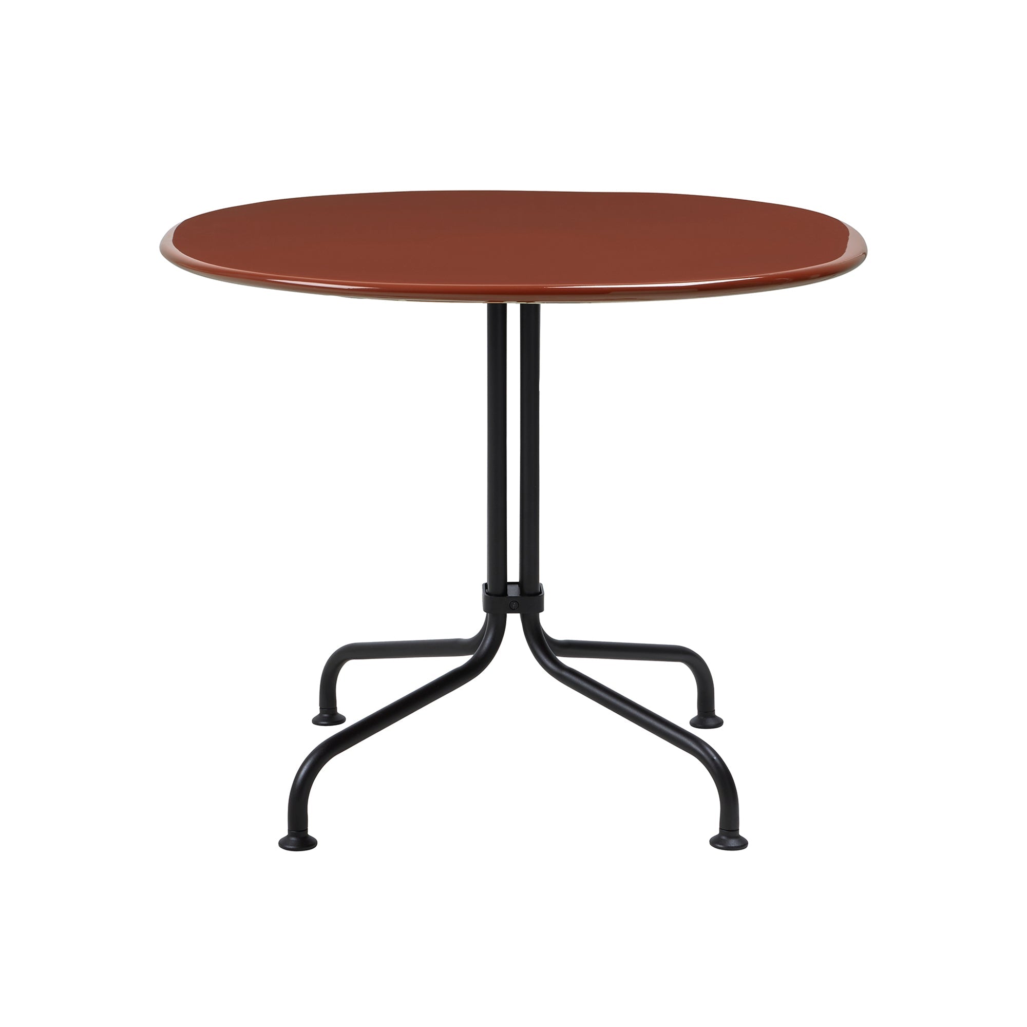 Carmel Lounge Table: Outdoor + Rock Red