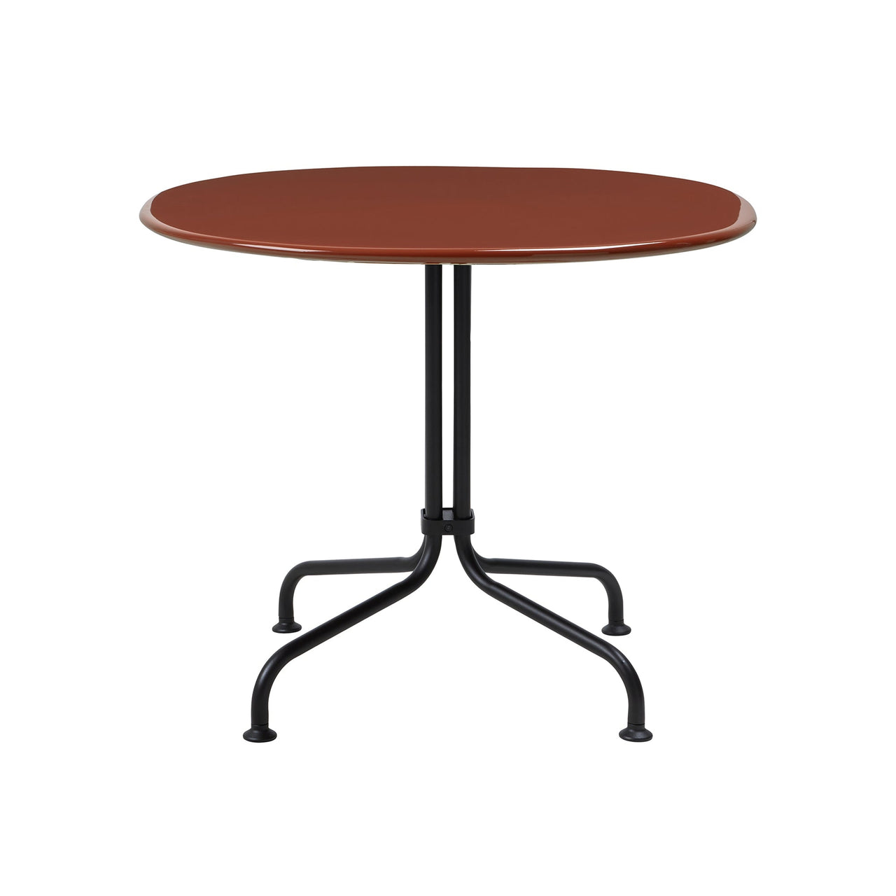 Carmel Lounge Table: Outdoor + Rock Red
