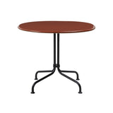 Carmel Lounge Table: Outdoor + Rock Red