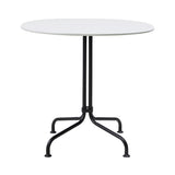 Carmel Bistro Dining Table: Outdoor  + Clam White