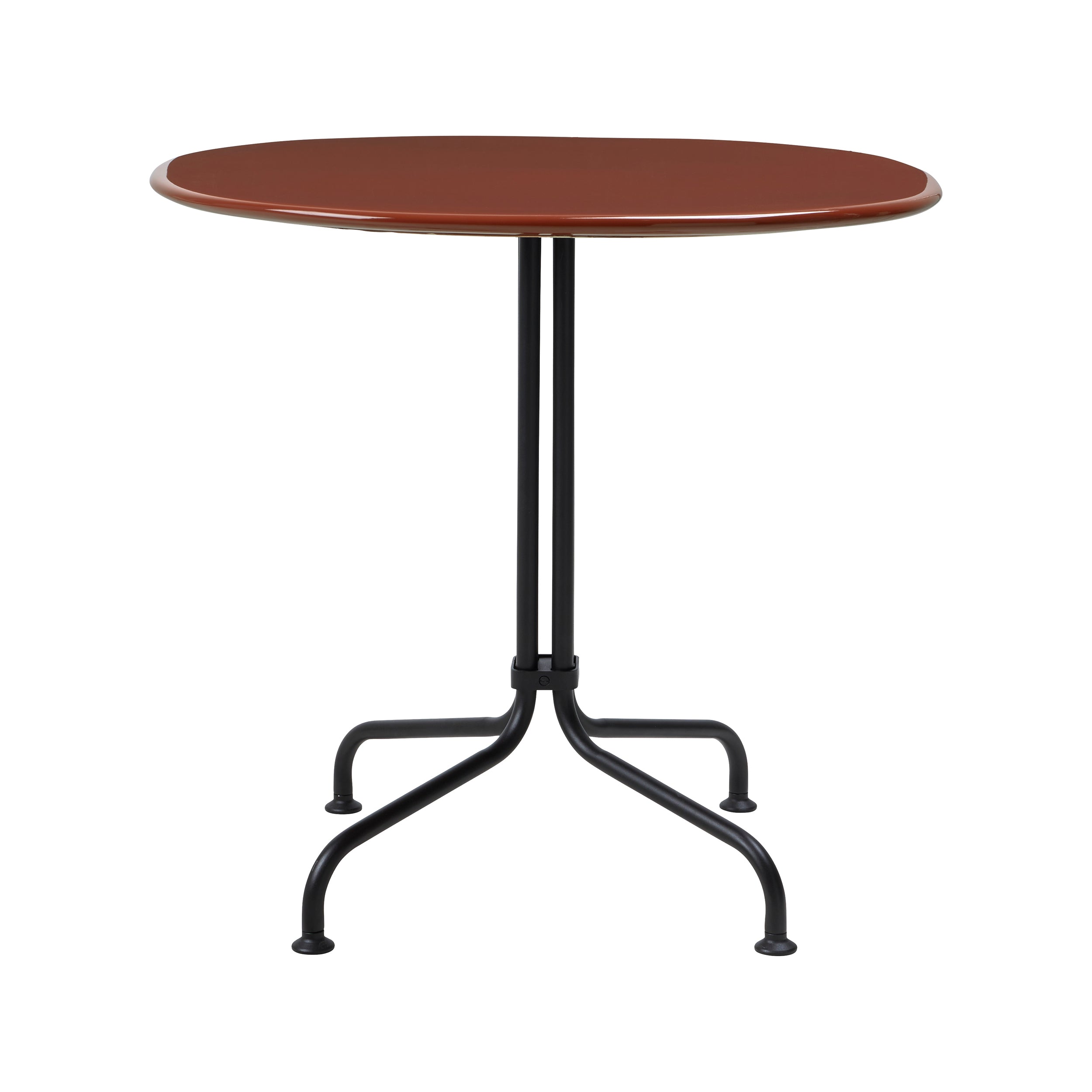 Carmel Bistro Dining Table: Outdoor + Rock Red