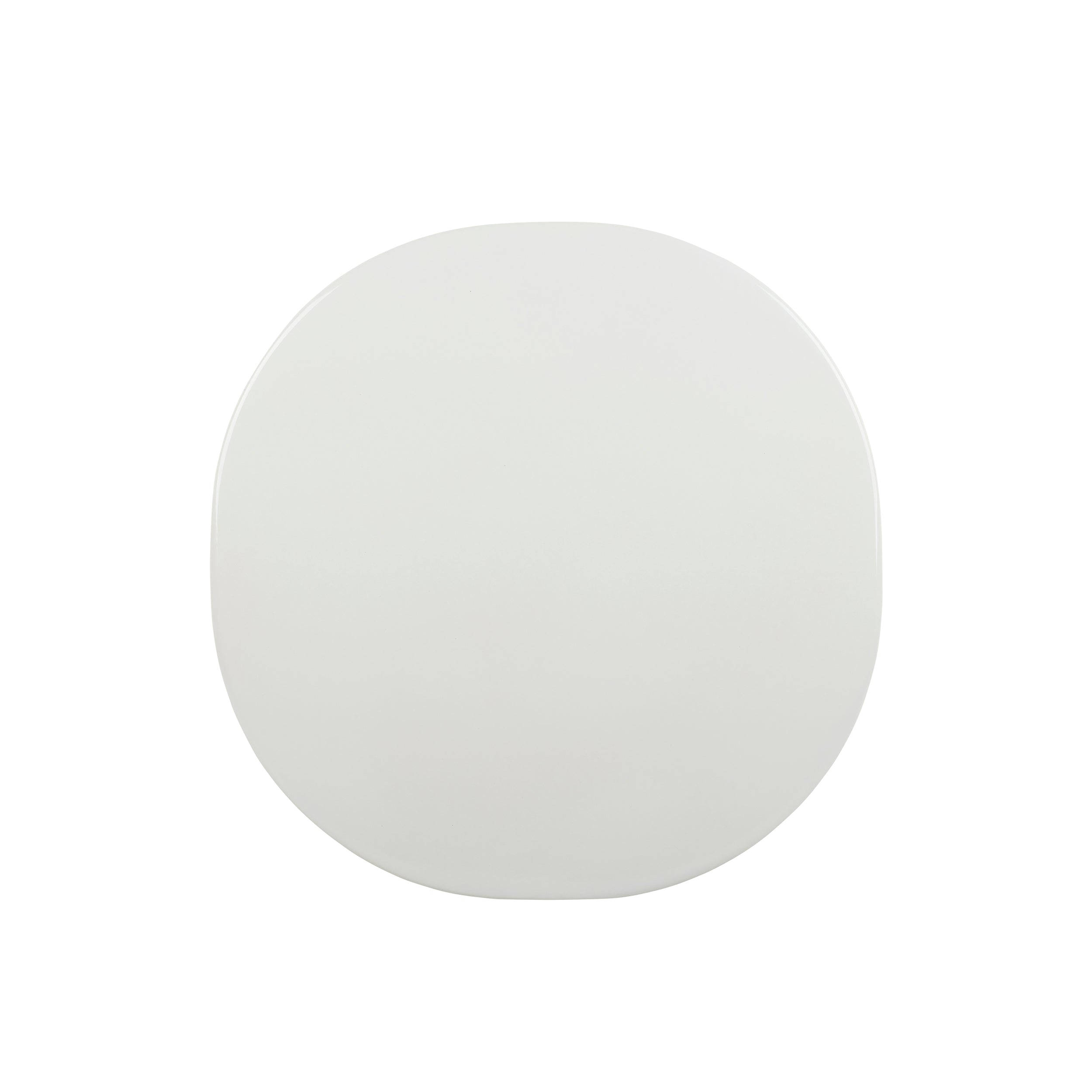 Carmel Bistro Dining Table: Outdoor + Clam White