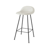 3D Bar + Counter Stool: Hirek Shell + Center Base + Counter + Alabaster White