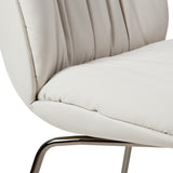 Beetle Soft Dining Chair: Conic Base + Fully Upholstered