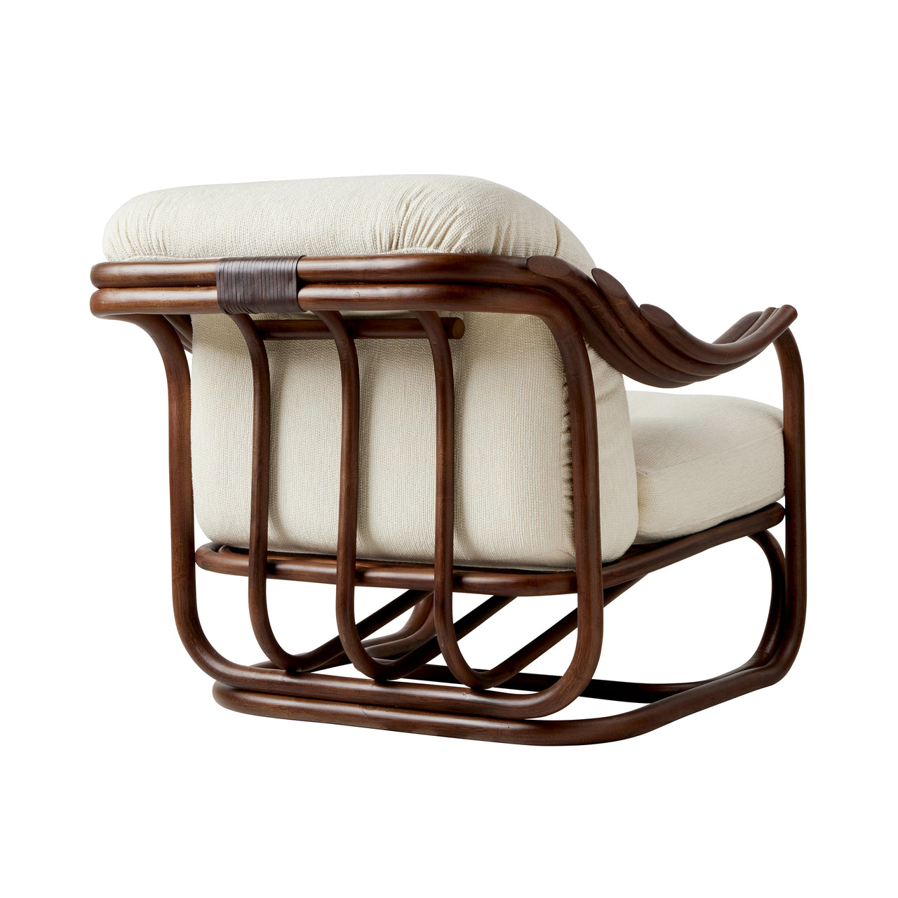 Poltrona Tria Lounge Chair: Fully Upholstered