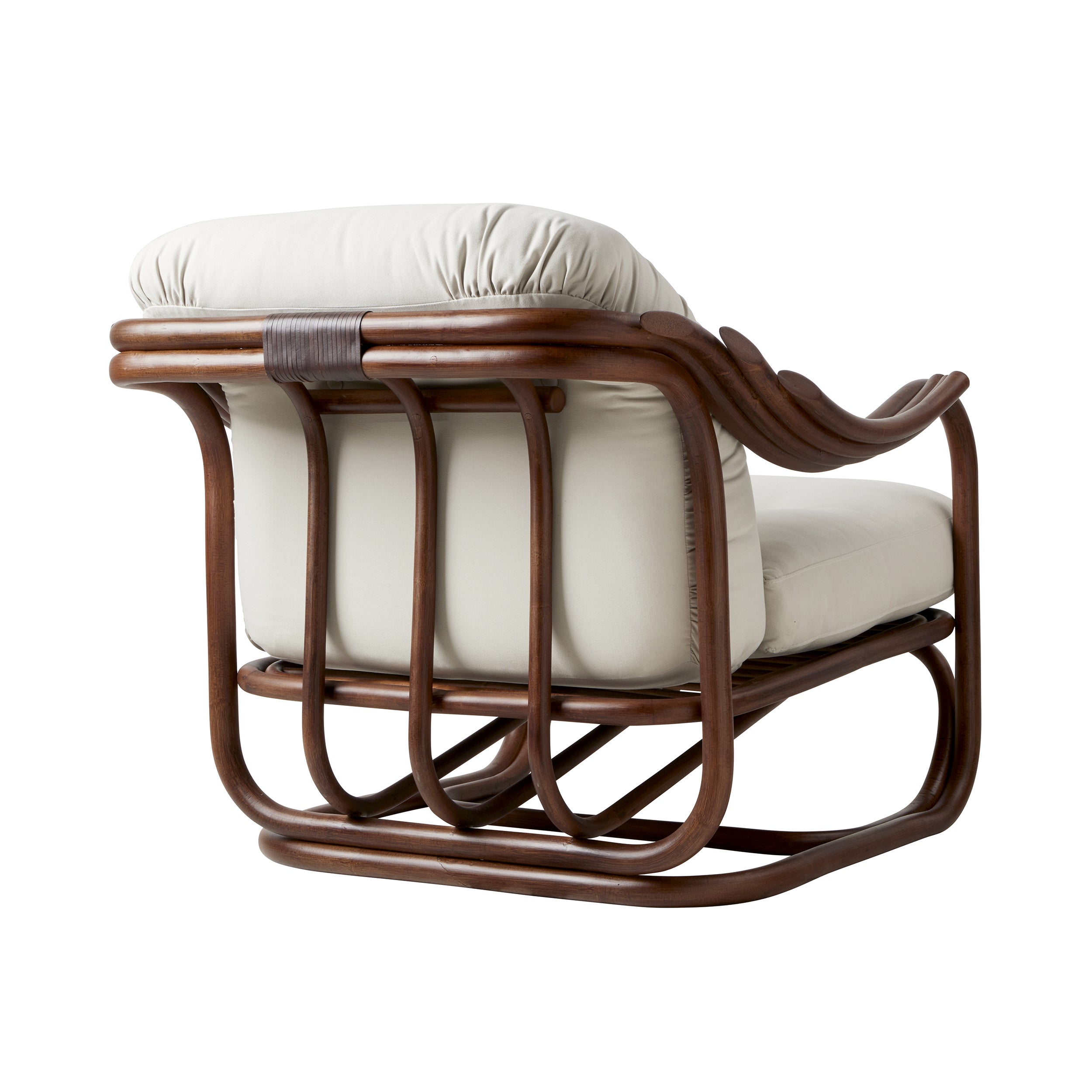 Poltrona Tria Lounge Chair: Fully Upholstered