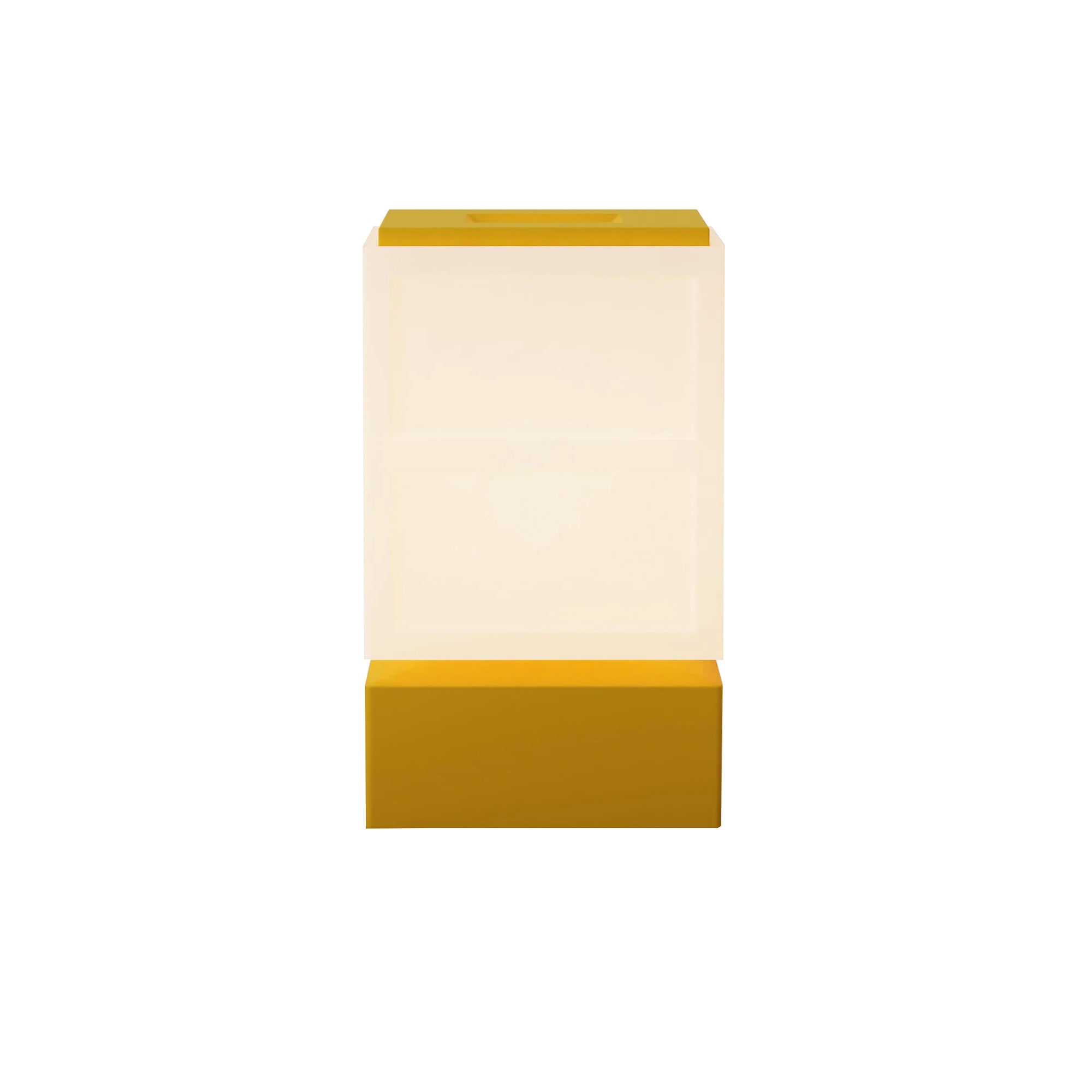 Zen Compact Table Light: Mustard