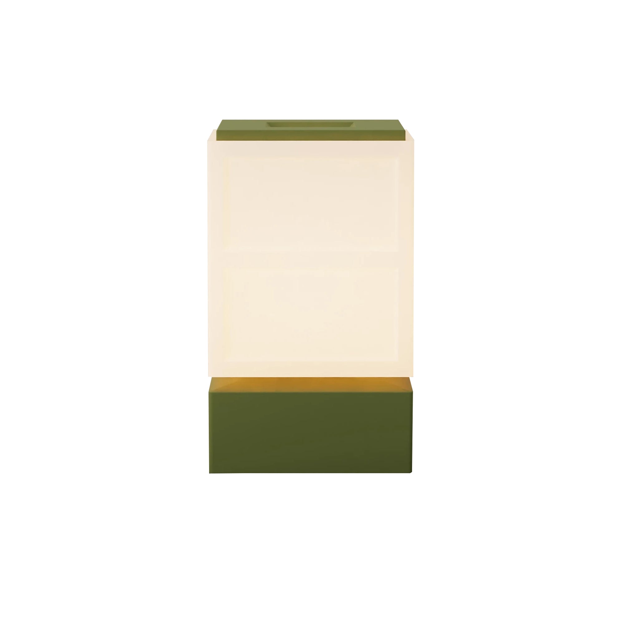 Zen Compact Table Light: Olive