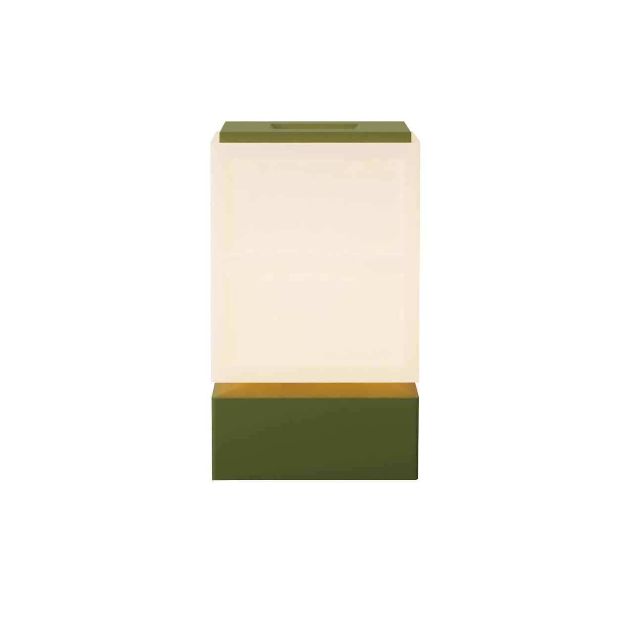 Zen Compact Table Light: Olive