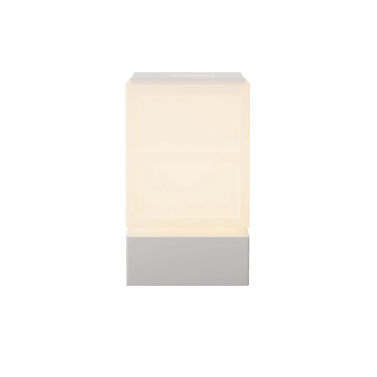 Zen Compact Table Light: Snow