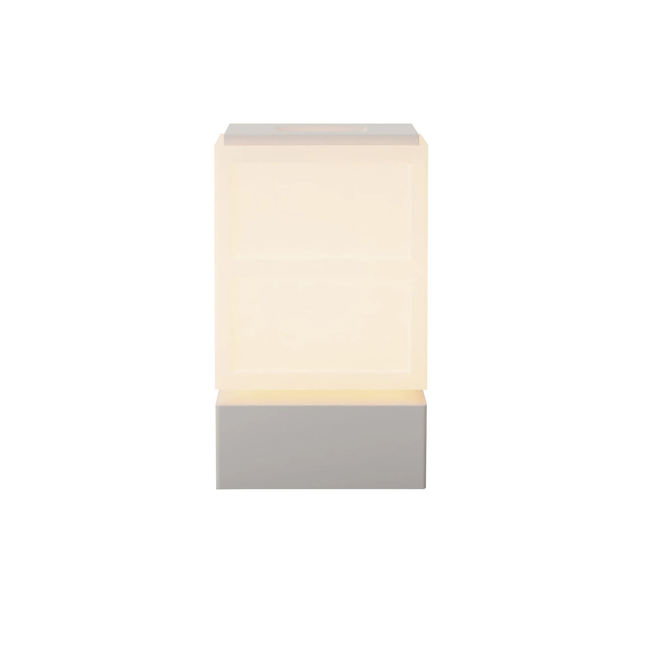 Zen Compact Table Light: Stone