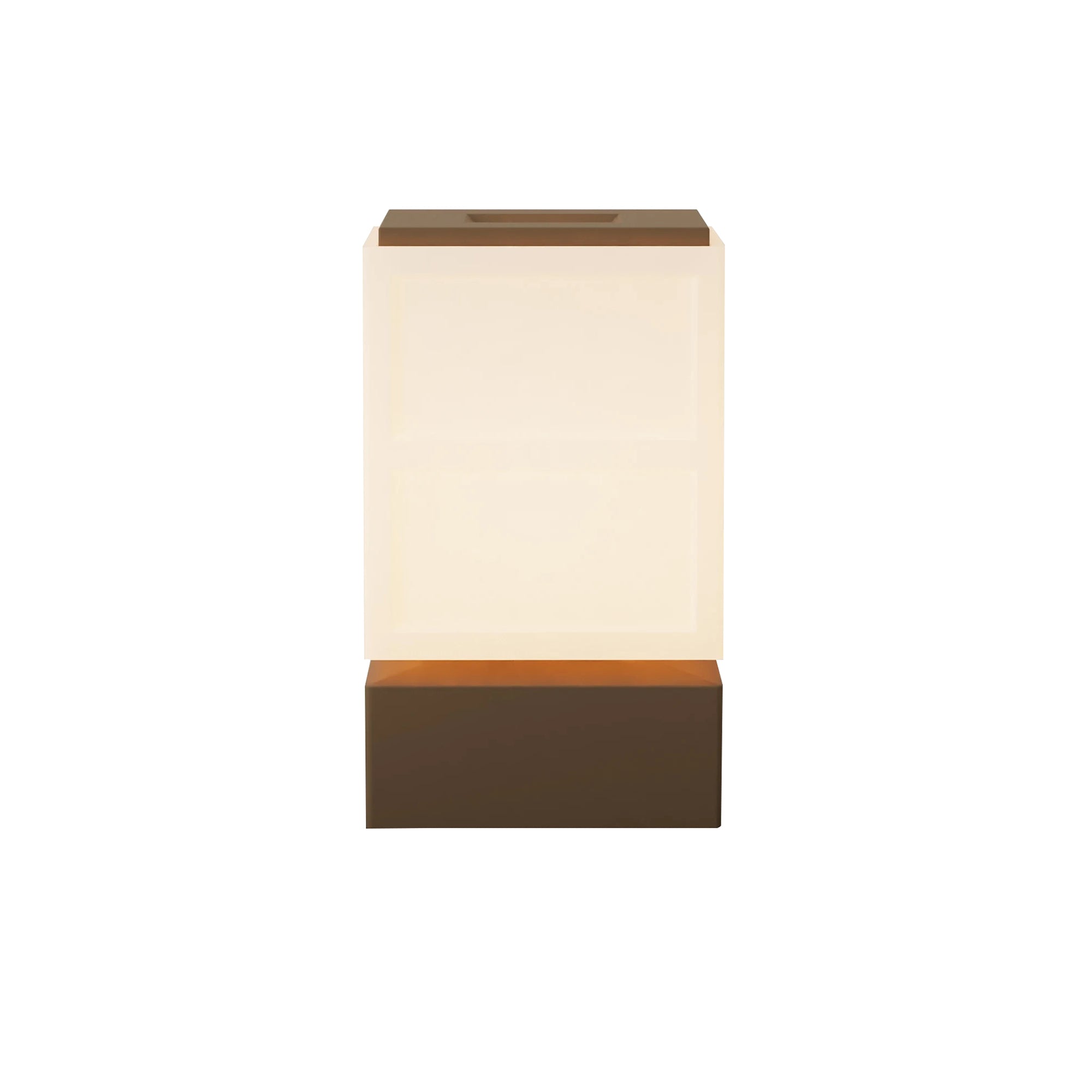 Zen Compact Table Light: Walnut